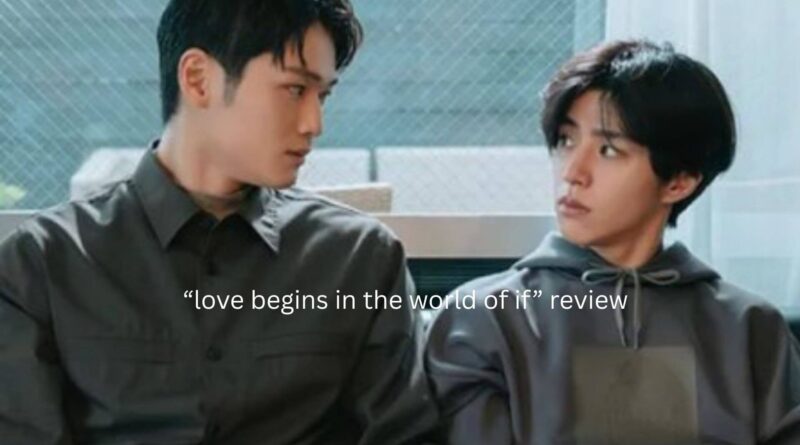 Love Begins in the World of If Review Japanese BL
